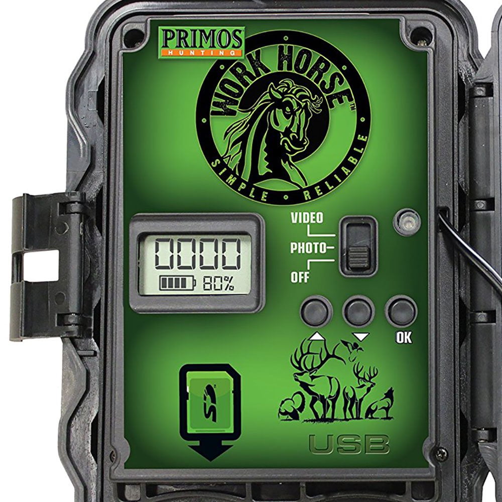 Primos 3mp Workhorse Trail Camera Green Walmart Com Walmart Com