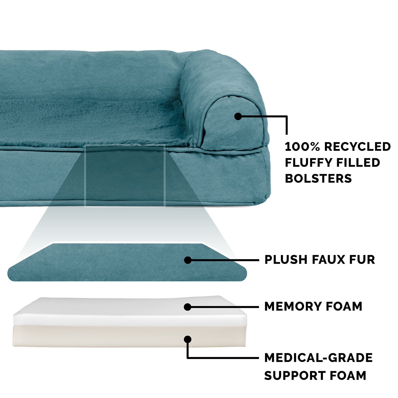 Foam bolsters for daybed hot sale