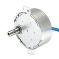 thumbnail image 5 of Uxcell 0.78 inch 100 VAC 2024RPM 5060 Hz 4W CCW  Synchronous Motor Steel Silver Tone 1pack, 5 of 5