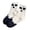 C-White112, variant on DHFJKG Novelty Fun Fuzzy Socks For Women Halloween Spooky Cute Printed Fluffy Crew Socks For Gifts