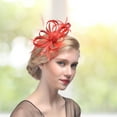thumbnail image 4 of Happy date 2pcs Fascinators Hat Pillbox Hat Cocktail Tea Party Headwear for Girls and Women, 4 of 8