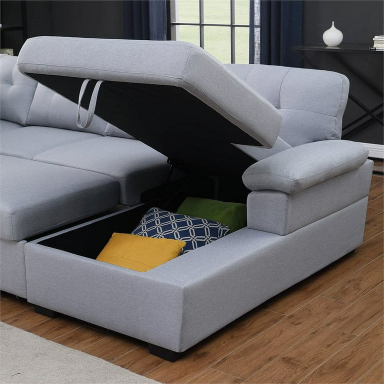 5 seat shop sleeper sectional