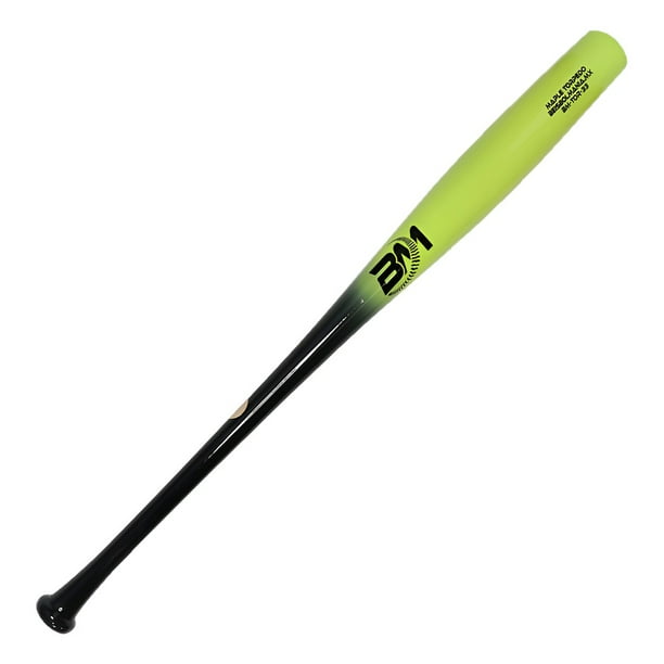 Beisbolmania Bat Beisbol Torpedo Maple Pro 33 Negro con Verde