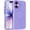 Lavender, variant on Carbon Fiber for iPhone 17 Case 2025 [Compatible with MagSafe] Magnetic Phone Case iPhone 17 6.3" Slim Thin Smooth TPU Bumper with Drop Protection Anti-Yellow Women Men Cases Cover, Lavender