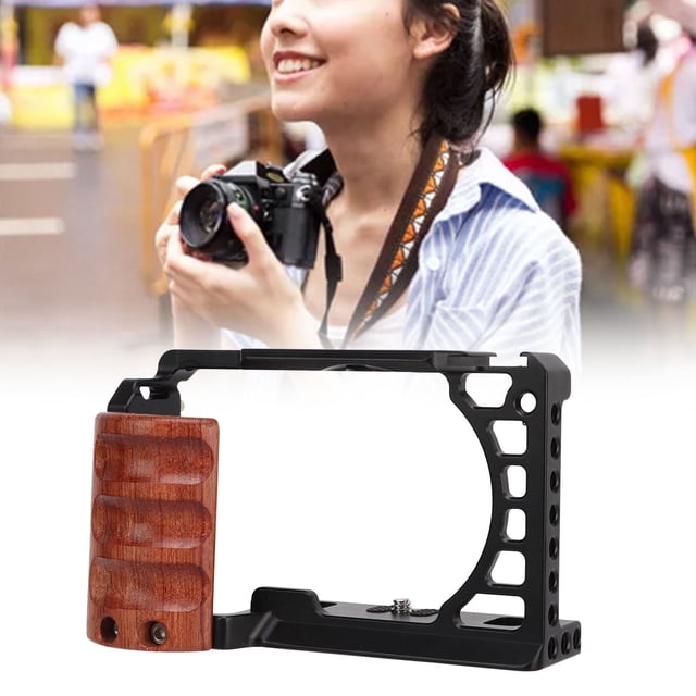 Camera Frame Cage, Porous Hollow Protective Extension Frame Stable Anti Skid For Video Shooting