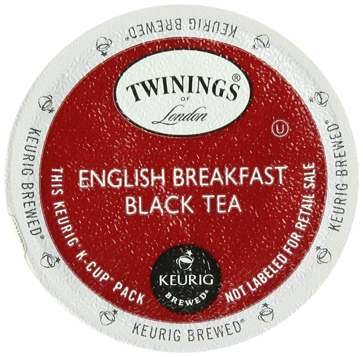Twinings Kosher English Breakfast Black Keurig Tea Pods, 24 Ct