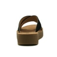 thumbnail image 4 of SODA LUCY ~ Women Open Toe Flatform Platform Crisscross Band Upper Fashion Slide Sandals, 4 of 5