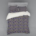 thumbnail image 1 of Ambesonne Floral Bedding Set 4 Pcs, Hand-Drawn Wildflowers, Queen, Multicolor, 1 of 3