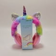 thumbnail image 2 of Unicorn Wired Earphones Over-Ear Plush Earphones Cat Ear Design Style Style 1, 2 of 5