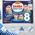 thumbnail image 3 of Osem Bamba Peanut Snacks for Families - All Natural Peanut Puffs Family Pack (Pack of 8 x 0.7oz Bags) - Peanut Butter Puffs made with 50% peanuts., 3 of 9