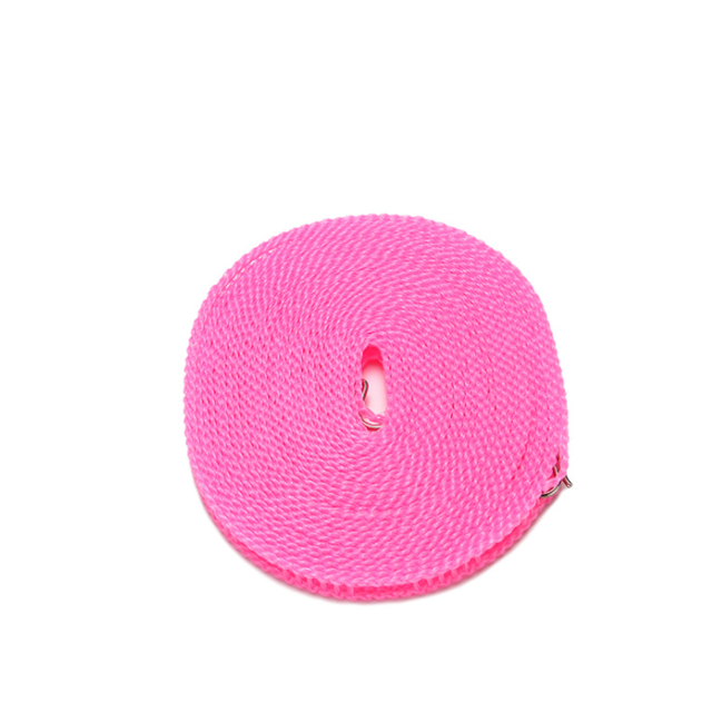 Tendedero a prueba de viento para ropa de lavandería interior y exterior Cuerda de secado Tendedero de viaje portátil Percha ajustable para acampar Viajes a casa (8m) Xemadio HMYH102-2