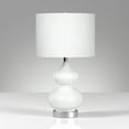 thumbnail image 5 of Evelyn&Zoe 21" Traditional Metal Table Lamp with White Drum Linen Shade, 5 of 10