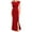 Red, variant on Women's Dresses Summer Maxi Black And White Shoulder Screen Perspective Wedding Dress Long Dress