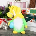 thumbnail image 5 of Bfogop Light Easter Bunny Gnomes Plush Decor 9.44inch Easter Gnomes with LED Light Handmade Spring Tomte Nisse Swedish Faceless Dwarf Figurines for Home Decor, 5 of 6