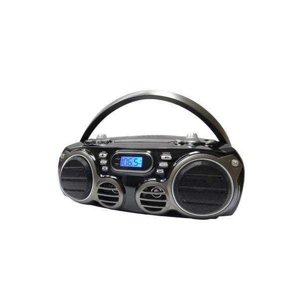 Sylvania SRCD682BT Bluetooth Portable CD Radio Boom Box with AM/FM