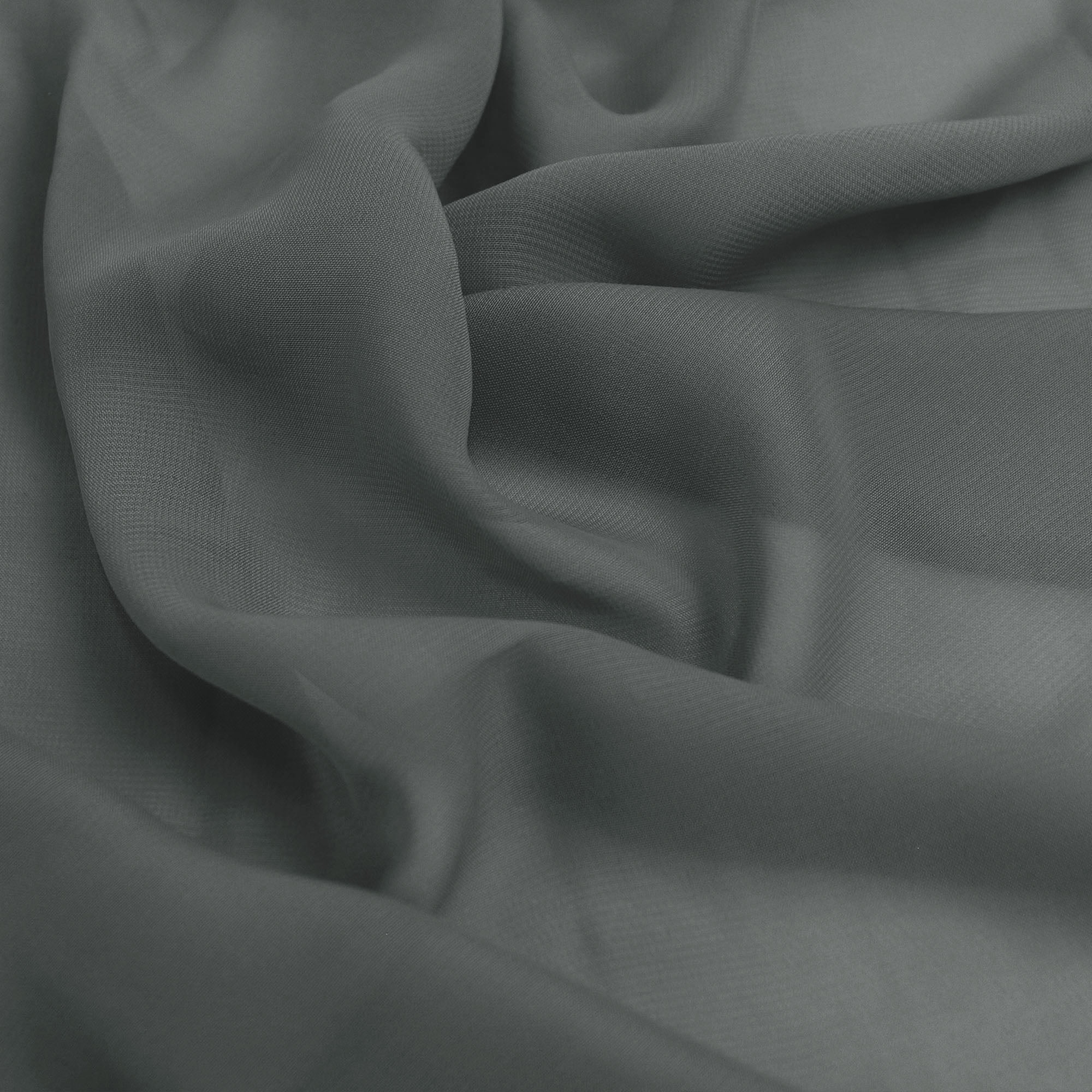 Romex Textiles 100% Polyester Hi Multi Chiffon Woven Precut Fabric - Gray
