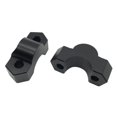 thumbnail image 3 of LOVIVER 2pcs Motorcycle Handlebar Riser Mount Clamp Seat Aluminum for F850GS F850GS Black, 3 of 4