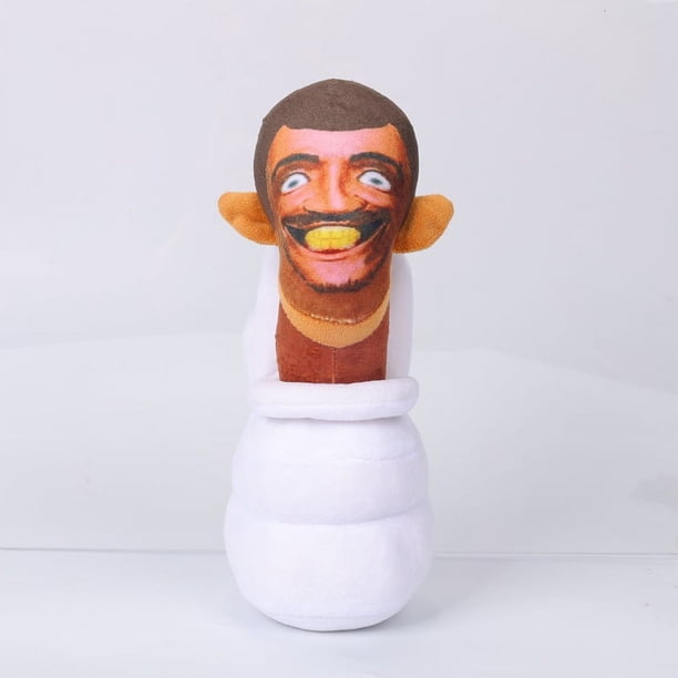 Figuras de peluche de inodoro, muñeco de peluche divertido de Speakerman para inodoro, muñeco de peluche de dibujos animados de Skibidi Toilet Game para coleccionistas, fanáticos, niños, adultos, Hall