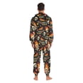 thumbnail image 7 of joogoo Racing Car Skull Fire Unisex Adults Onesies Pajamas Jumpsuits L, 7 of 7