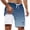 Navy, variant on FUZHIQ Men's Funny Swim Trunks with Compression Liner 2 in 1 Quick-Dry 7" Stretch Shorts with Pockets,S