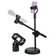 thumbnail image 4 of AURARMLET Detachable U-Shape Microphone Clip Stand for Podcasting, Recording, Mic Holder, Adjustable Mic Mount, 1 Set, 4 of 8