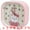 Light Pink, variant on Unique Bargains Rounded Square Alarm Clock Pink 4.1"L x 1.9"W x 4.3"H