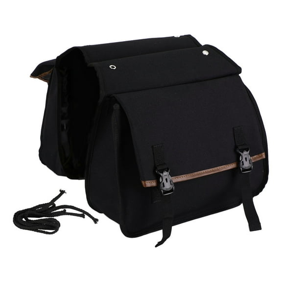 Universal Waterproof Motorcycle Saddle Bag Canvas Saddle Bag