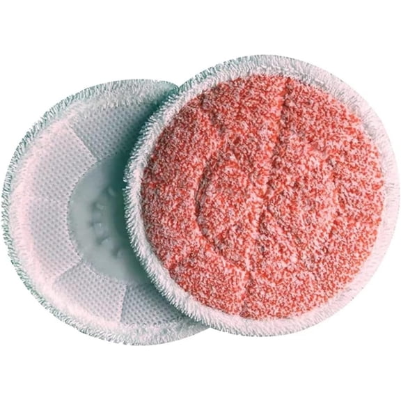 4 Pack Steam Mop Pads Fits S7000 S7001 S7000AMZ S7001TGT (Gray White Pack of 4) Replacement Parts New for Shark