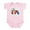 Petal Pink, variant on CafePress - Teddy Holding Hands Infant Bodysuit - Baby Light Bodysuit, Size Newborn - 24 Months