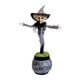 thumbnail image 1 of Juguete de bruja de Halloween,Juguete eléctrico giratorio de bruja de Halloween con sonido aterrador,Brujas animadas en macetas para decorar el hogar,Suministros de decoración de Halloween, 1 of 8
