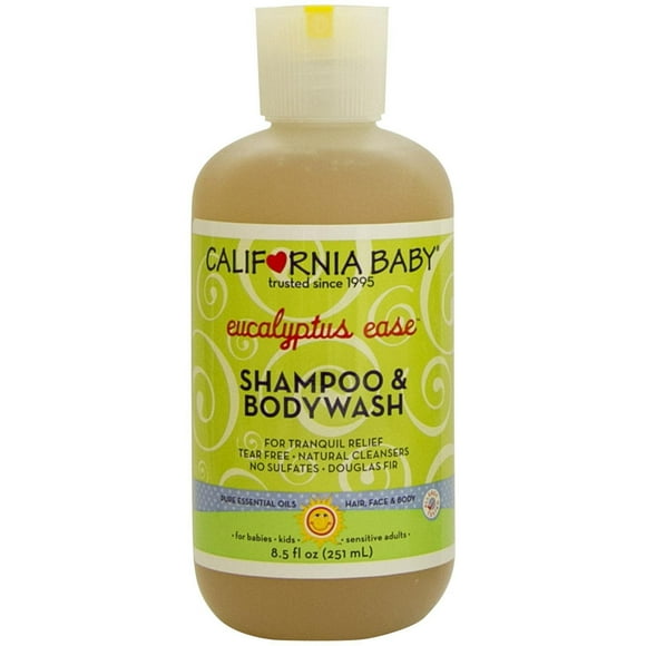California Baby Eucalyptus Ease Shampoo & Bodywash 251ml 8.5oz