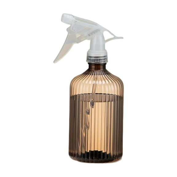 yotijay Mister Spray Bottle Transparent Body Great Fine Mist Multipurpose Large Capacity Brown