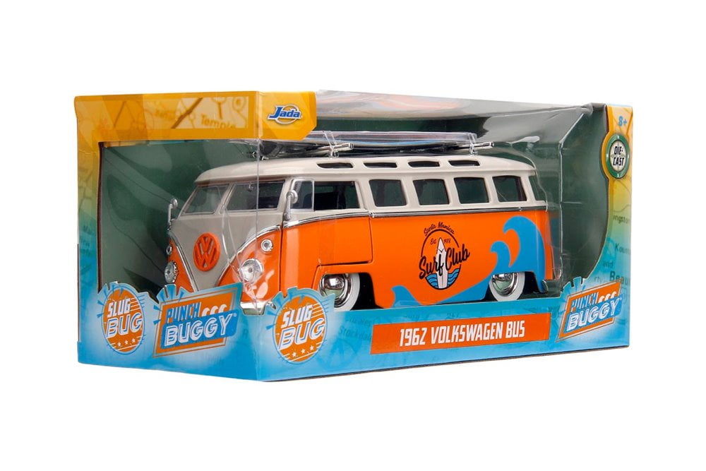 JadaTOYS　1962　1963　VOLKS WAGEN BUS　1/24 JADA FOR SALE 1963 VW VOLKSWAGEN BUS PICKUP 1:24 DIECAST