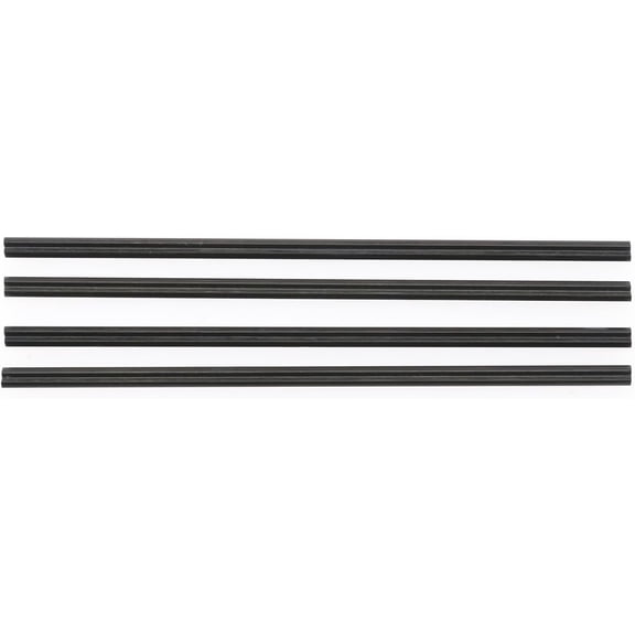 Carbon Fiber axle 16L, Fully Compatible with Technic Axle 50451 69732, 4 pcs