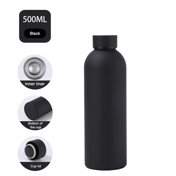 Thermal Water Bottle Thermo Coffee Cup Insulated Coffee Mug Small Mouth Stainless Steel Tumbler Leakproof Vacuum Flask Drinkware