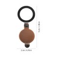 thumbnail image 2 of Housse de Trou de Perruche Rouge Bronze Cuivre 2 Pcs 1.97x0.79x0.20 Po, 2 of 8