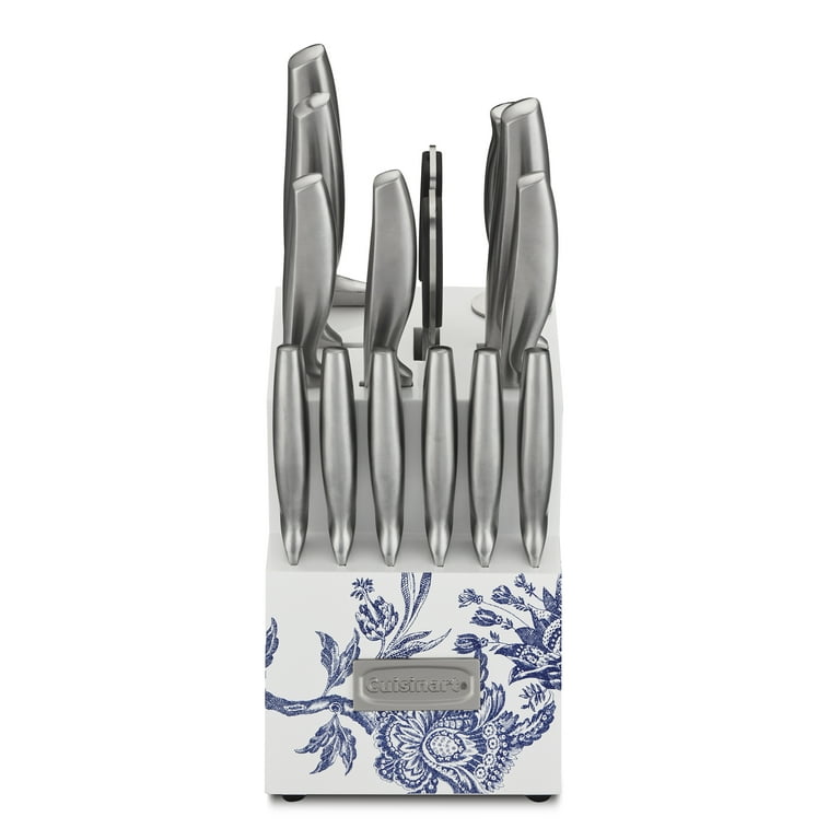 Cuisinart Caskata 15 Piece German Stainless Steel Cutlery Block Set