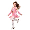 thumbnail image 5 of Linjinx 3 Piece Girls Sparkle Western Cowgirl Dance Outfit Set Pink 8, 5 of 7