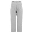 thumbnail image 6 of GEWSEY Baggy Barrel Jeans for Women Y2k Striped Drawstring High Waist Straight Wide Leg Boyfriend Jeans Mom Denim Pants (Grey, S), 6 of 6