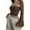 Brown, variant on Women'S Two Piece Sets Mesh Long Sleeve Corset Top Trendy Y2K Square Neck Going Out Bustier Crop Shawl Tops