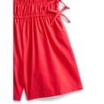 thumbnail image 3 of Wonder Nation Girls Elastic Waist Romper, Sizes 4-18 & Plus, 3 of 3
