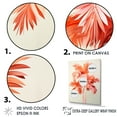 thumbnail image 3 of Designart "Serene Palm Tree" Palms & Palm Trees Floater Framed Wall Art Prints, 3 of 5