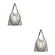 thumbnail image 3 of Sonducket Bolso de hombro con cadena de alta capacidad y de moda para mujer Bolso con cadena de hombro Bolsos de lujo plateados plateado 2Conjunto, 3 of 6