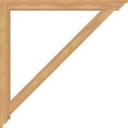 thumbnail image 3 of Ekena Millwork 3 1/2"W x 46"D x 46"H Traditional Traditional Smooth Bracket, Western Red Cedar, 3 of 4