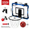 thumbnail image 5 of Ayieyill Easy Assemble Toy Sports Equipment with Basketball Hoop, Blue, 15.70 x 1.00 x 11.80 Inches, 5 of 6
