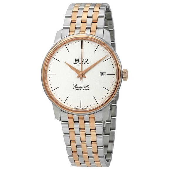 Mido Baroncelli Heritage Automatic White Dial Mens Watch M027.407.22.010.00