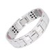 thumbnail image 1 of Pulsera De Terapia Magnética, Pulsera Magnética De Acero De Titanio Que Reduce Los Imanes Múltiples Electrostáticos Que Mejoran El Sue?o Ajustable Para El Uso Diario ANGGREK  Beleza, Cuidado e Higiene, 1 of 5