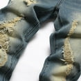 thumbnail image 5 of THJRPQJFD High Waisted Straight Leg Jeans Boys Jeans Size 6 High Jeans Toddler Boy Sweatpants Newborn Boys Clothes Baby Boy Clothes 9-12 Months 18m, Sky Blue 13-14 Years, 5 of 8