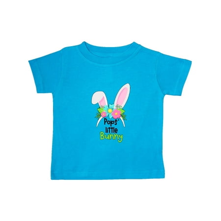 

Inktastic Pops Little Bunny Cute Easter Bunny Ears Gift Baby Boy or Baby Girl T-Shirt