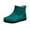 Green, variant on Short Rain Boots for Women Waterproof Ankle Boots Lightweight Rubber Rain Shoes Non Slip Sole Slip On Garden Boots